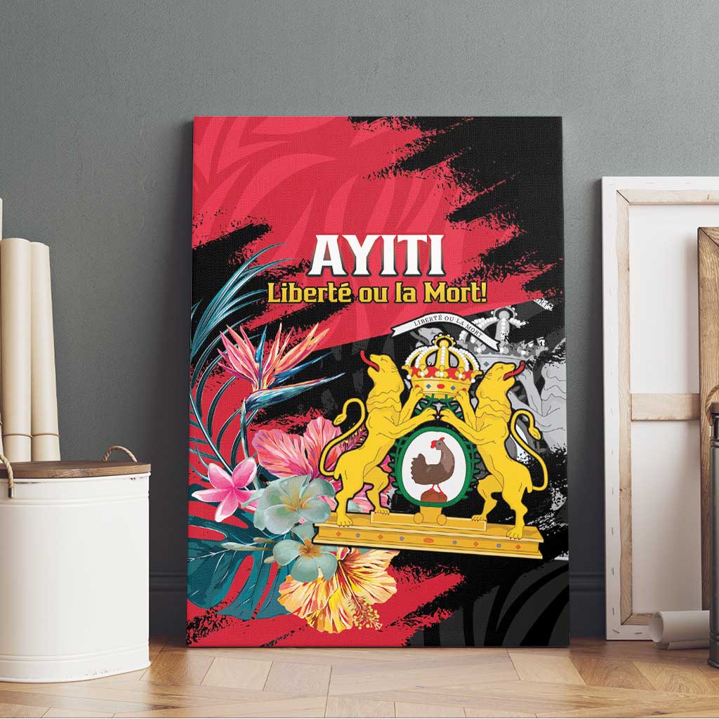 First Empire of Haiti 1804-1806 Canvas Wall Art Liberté ou la Mort!