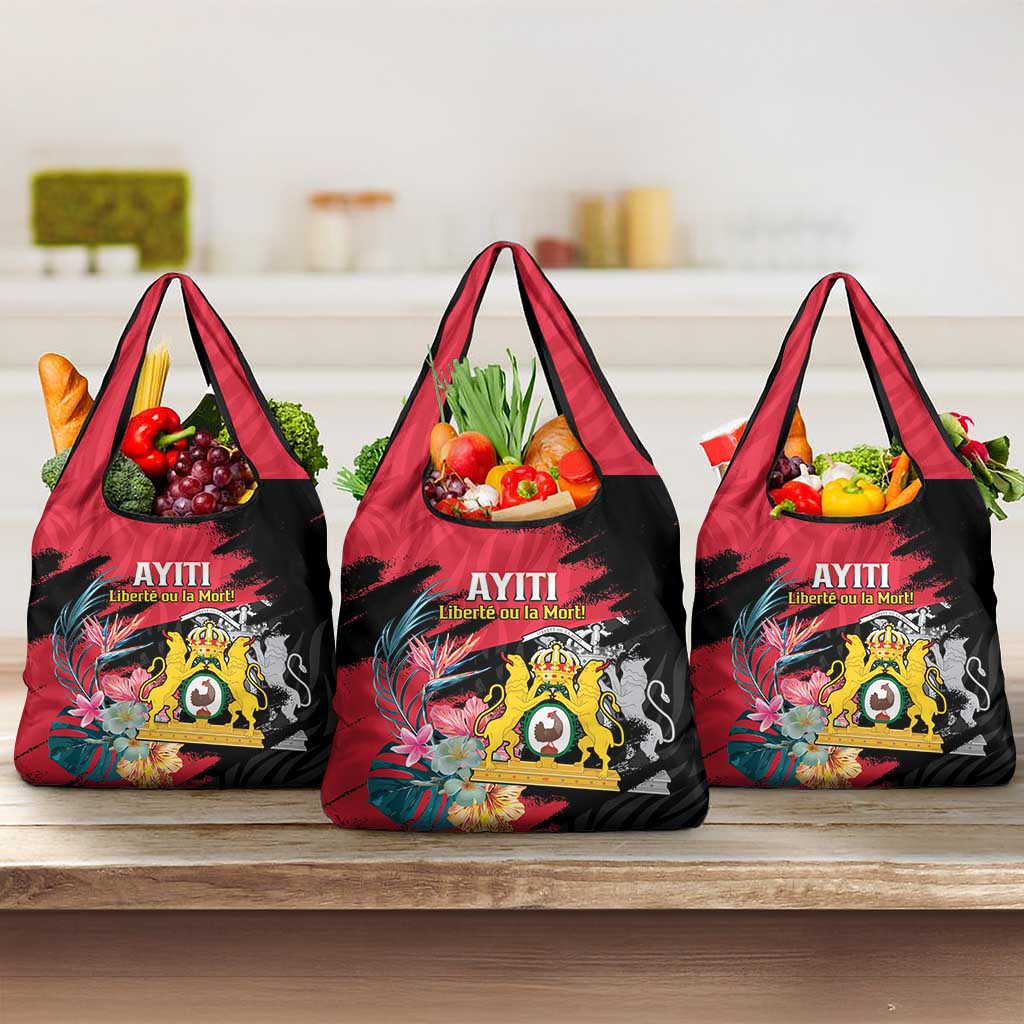 First Empire of Haiti 1804-1806 Grocery Bag Liberté ou la Mort!