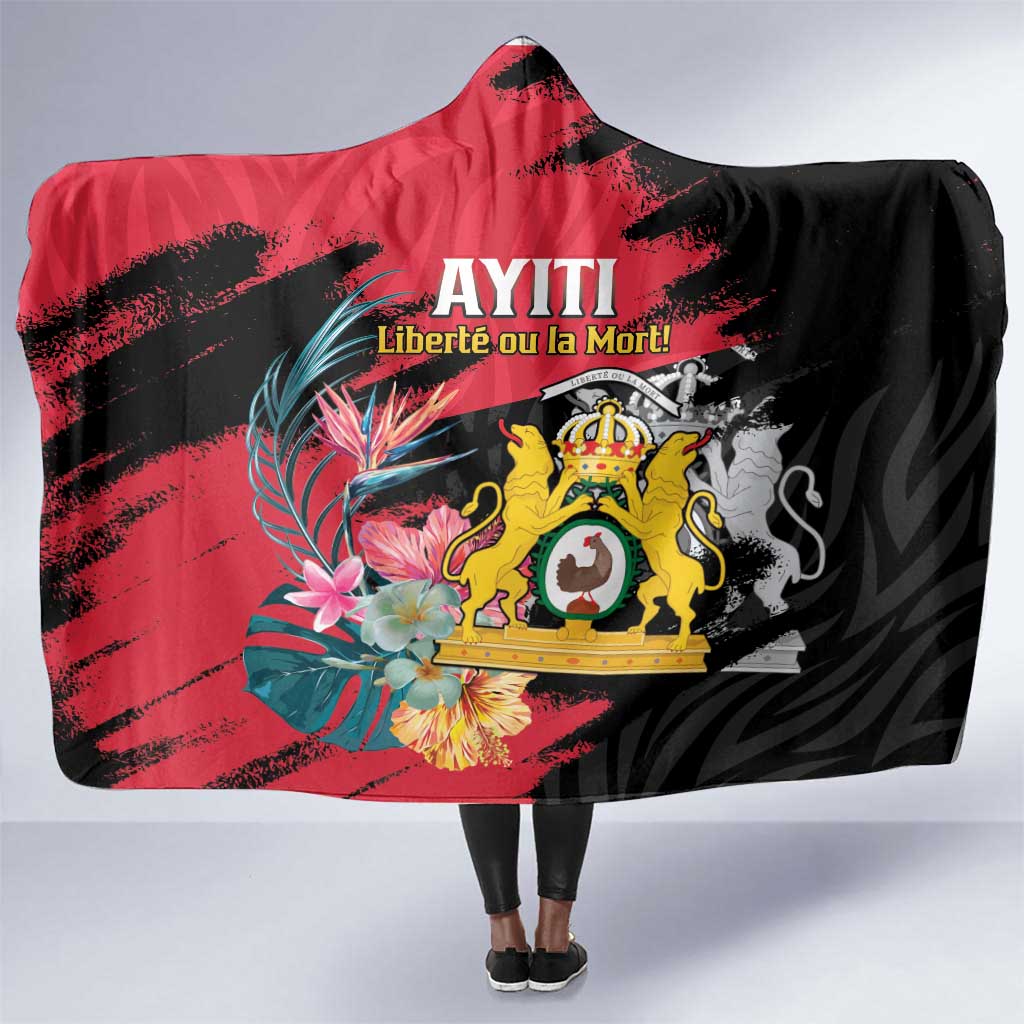 First Empire of Haiti 1804-1806 Hooded Blanket Liberté ou la Mort!