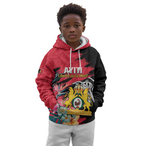 Personalized First Empire of Haiti 1804-1806 Kid Hoodie Liberté ou la Mort!