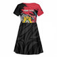 Personalized First Empire of Haiti 1804-1806 Kid Short Sleeve Dress Liberté ou la Mort!