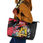 First Empire of Haiti 1804-1806 Leather Tote Bag Liberté ou la Mort!
