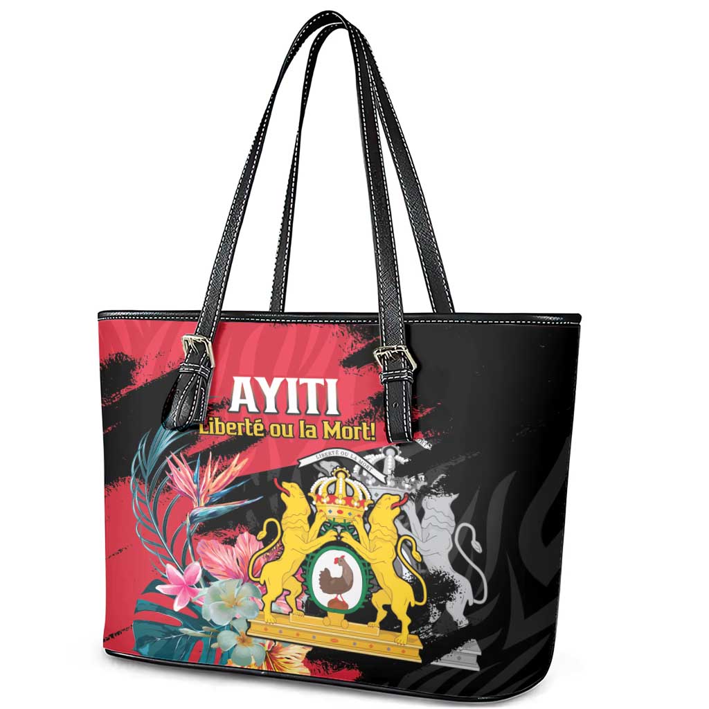 First Empire of Haiti 1804-1806 Leather Tote Bag Liberté ou la Mort!
