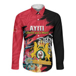 Personalized First Empire of Haiti 1804-1806 Long Sleeve Button Shirt Liberté ou la Mort!