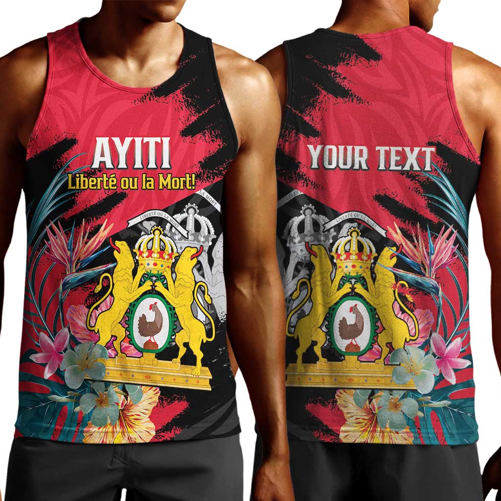 Personalized First Empire of Haiti 1804-1806 Men Tank Top Liberté ou la Mort!