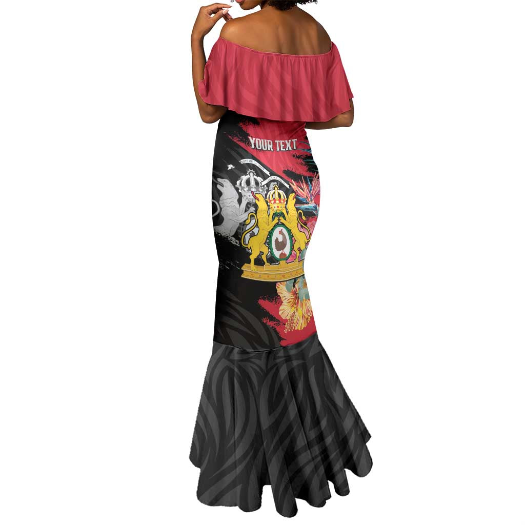 Personalized First Empire of Haiti 1804-1806 Mermaid Dress Liberté ou la Mort!