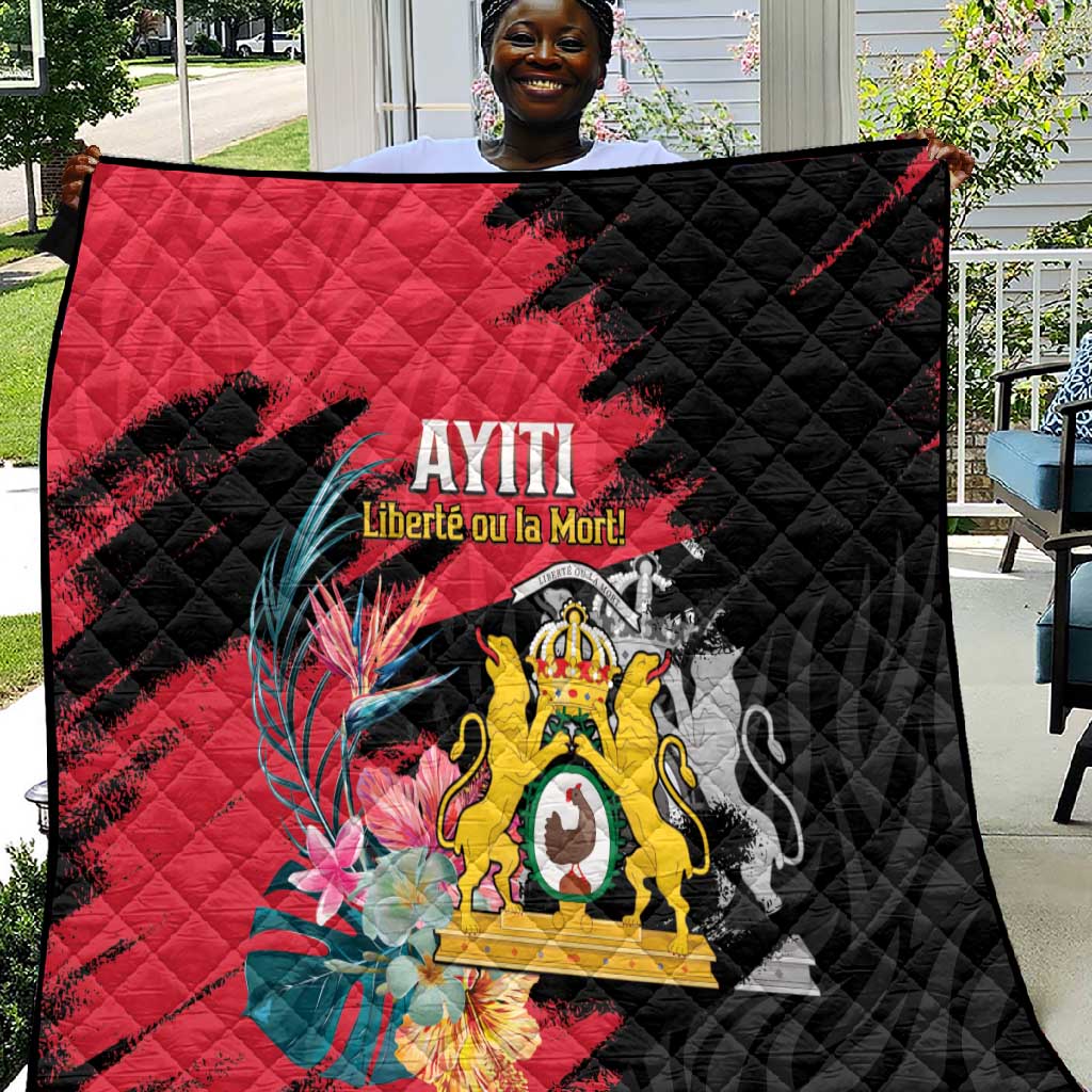 First Empire of Haiti 1804-1806 Quilt Liberté ou la Mort!