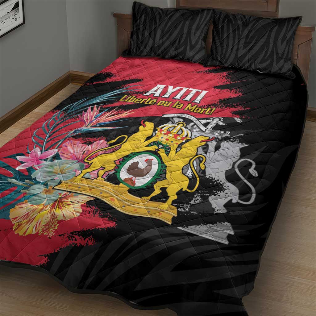 First Empire of Haiti 1804-1806 Quilt Bed Set Liberté ou la Mort!