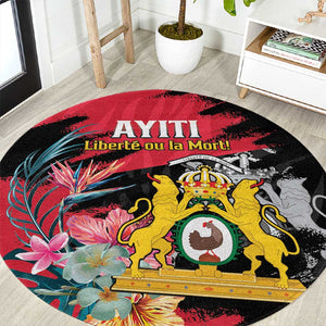 First Empire of Haiti 1804-1806 Round Carpet Liberté ou la Mort!
