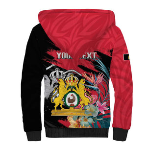 Personalized First Empire of Haiti 1804-1806 Sherpa Hoodie Liberté ou la Mort!