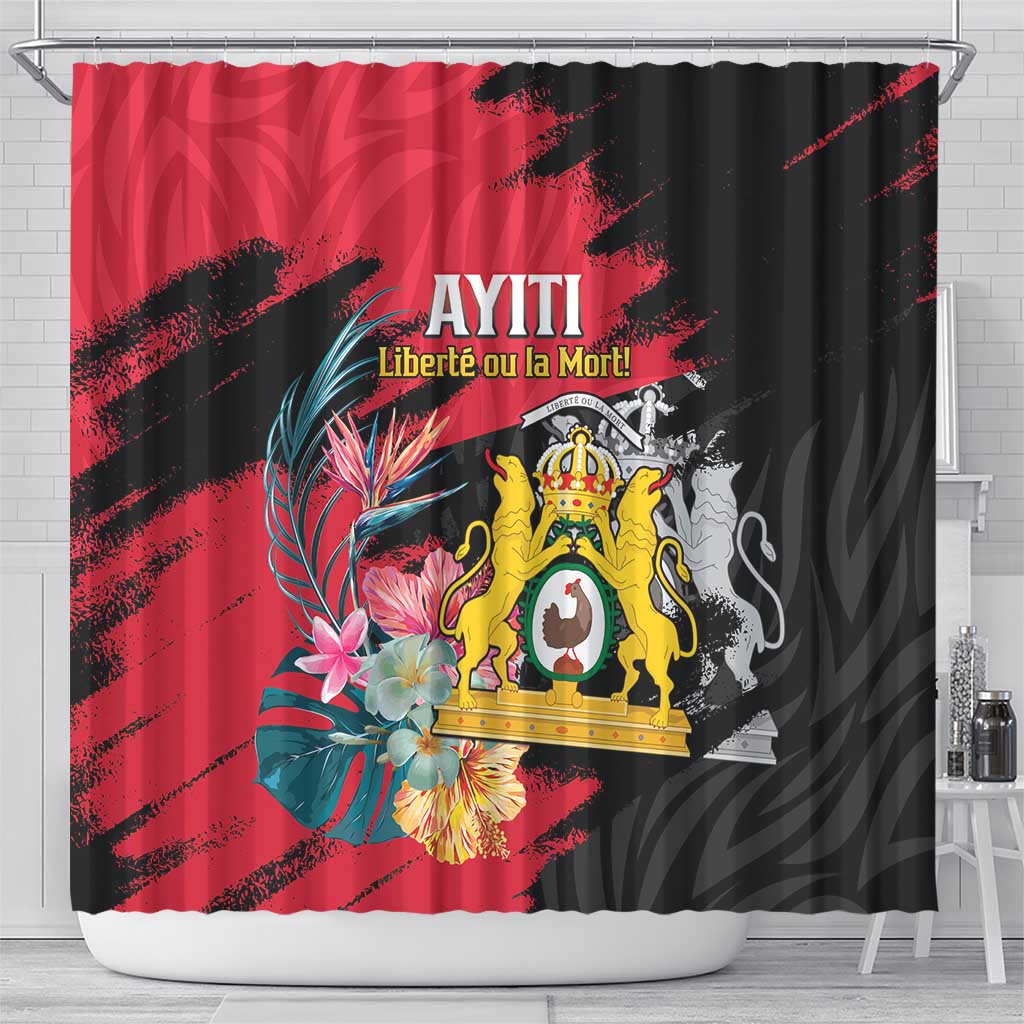 First Empire of Haiti 1804-1806 Shower Curtain Liberté ou la Mort!