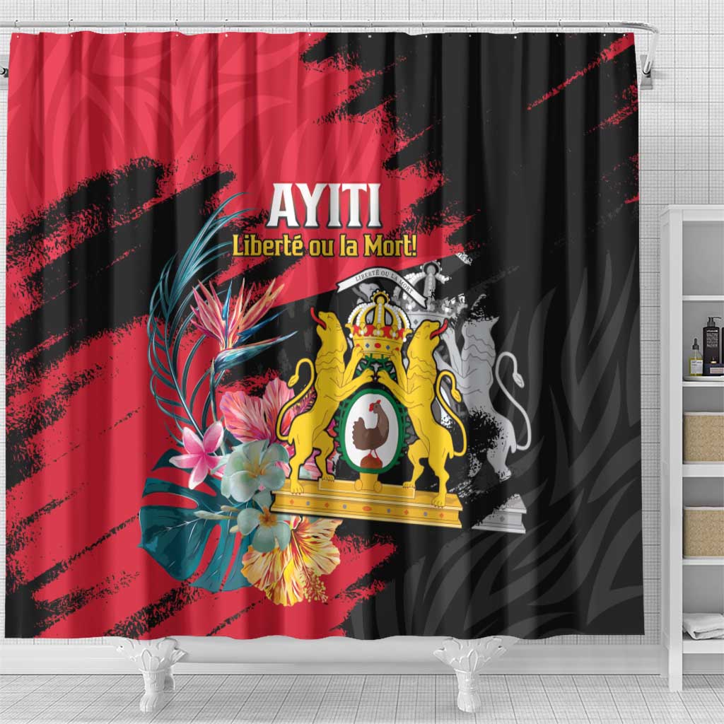 First Empire of Haiti 1804-1806 Shower Curtain Liberté ou la Mort!
