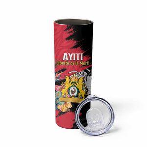Personalized First Empire of Haiti 1804-1806 Skinny Tumbler Liberté ou la Mort!