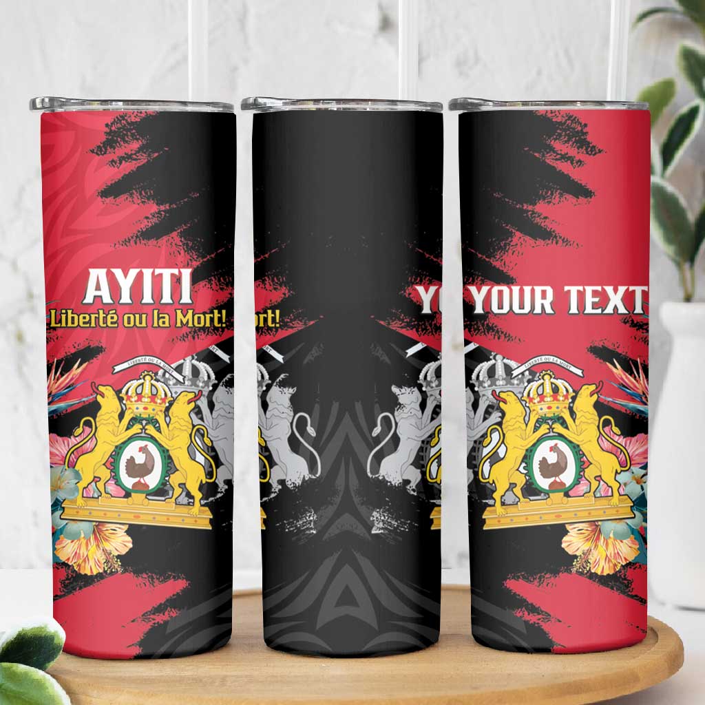 Personalized First Empire of Haiti 1804-1806 Skinny Tumbler Liberté ou la Mort!
