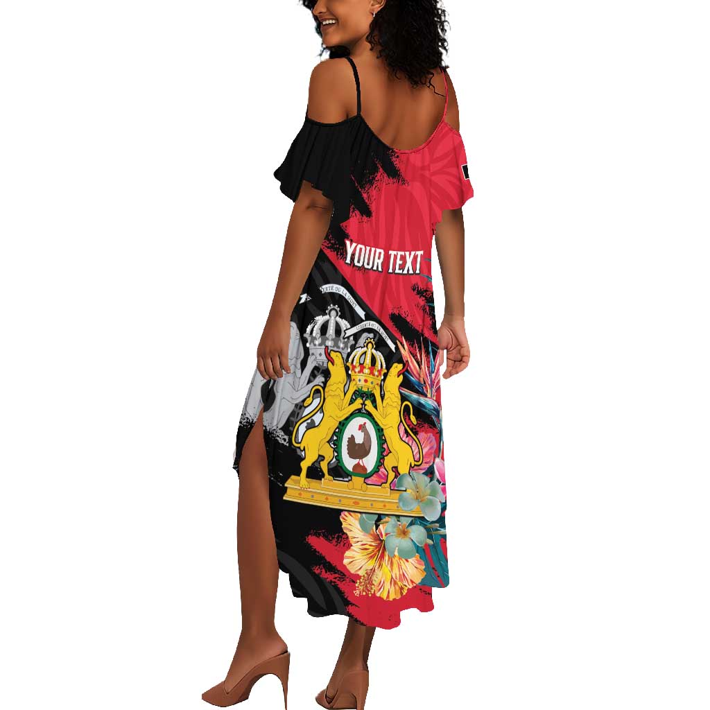 Personalized First Empire of Haiti 1804-1806 Summer Maxi Dress Liberté ou la Mort!