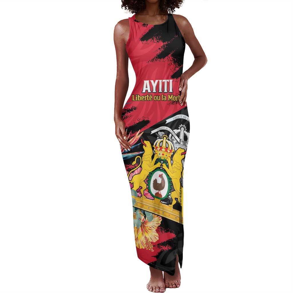 Personalized First Empire of Haiti 1804-1806 Tank Maxi Dress Liberté ou la Mort!
