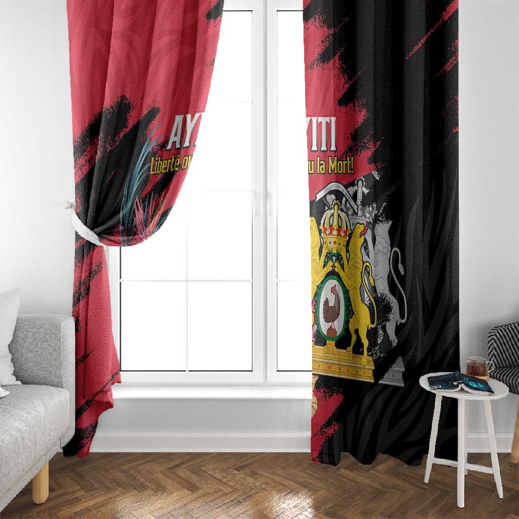 First Empire of Haiti 1804-1806 Window Curtain Liberté ou la Mort!