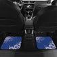 Second Anpi an Ayiti Car Mats Imperial Haiti Coat Of Arms Tropical Flowers