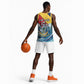 Personalised Afro Seychelles Basketball Jersey Sailfish With Coat Of Arms - African Pride