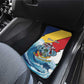 Personalised Afro Seychelles Car Mats Sailfish With Coat Of Arms