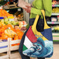 Personalised Afro Seychelles Grocery Bag Sailfish With Coat Of Arms