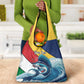 Personalised Afro Seychelles Grocery Bag Sailfish With Coat Of Arms