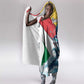 Personalised Afro Seychelles Hooded Blanket Sailfish With Coat Of Arms