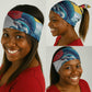 Afro Seychelles Neck Gaiter Sailfish With Coat Of Arms - African Pride