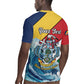 Personalised Afro Seychelles Rugby Jersey Sailfish With Coat Of Arms