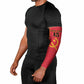 Custom Angola Football Arm Sleeves Come On Palancas Negras - African Pride