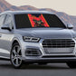 Angola Football Auto Sun Shade Come On Palancas Negras - African Pride