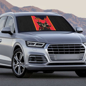 Angola Football Auto Sun Shade Come On Palancas Negras - African Pride