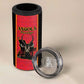 Custom Angola Football 4 in 1 Can Cooler Tumbler Come On Palancas Negras - African Pride