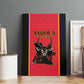 Angola Football Canvas Wall Art Come On Palancas Negras - African Pride