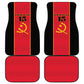 Custom Angola Football Car Mats Come On Palancas Negras - African Pride