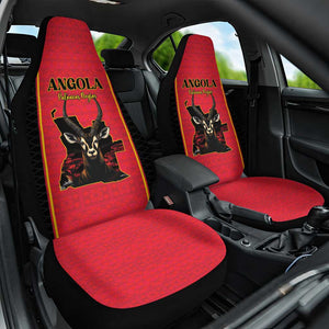 Angola Football Car Seat Cover Come On Palancas Negras - African Pride