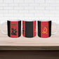 Custom Angola Football Ceramic Mug Come On Palancas Negras - African Pride