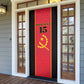 Custom Angola Football Door Cover Come On Palancas Negras - African Pride