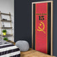 Custom Angola Football Door Cover Come On Palancas Negras - African Pride