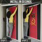 Custom Angola Football Door Cover Come On Palancas Negras - African Pride