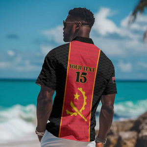 Custom Angola Football Hawaiian Shirt Come On Palancas Negras LT15