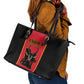 Angola Football Leather Tote Bag Come On Palancas Negras - African Pride