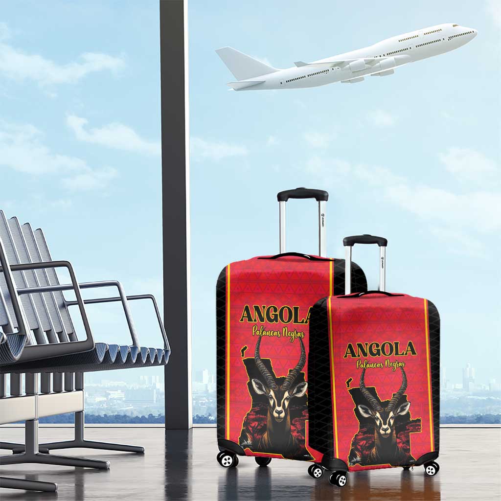 Angola Football Luggage Cover Come On Palancas Negras - African Pride