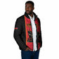 Custom Angola Football Padded Jacket Come On Palancas Negras - African Pride