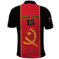 Custom Angola Football Polo Shirt Come On Palancas Negras LT15