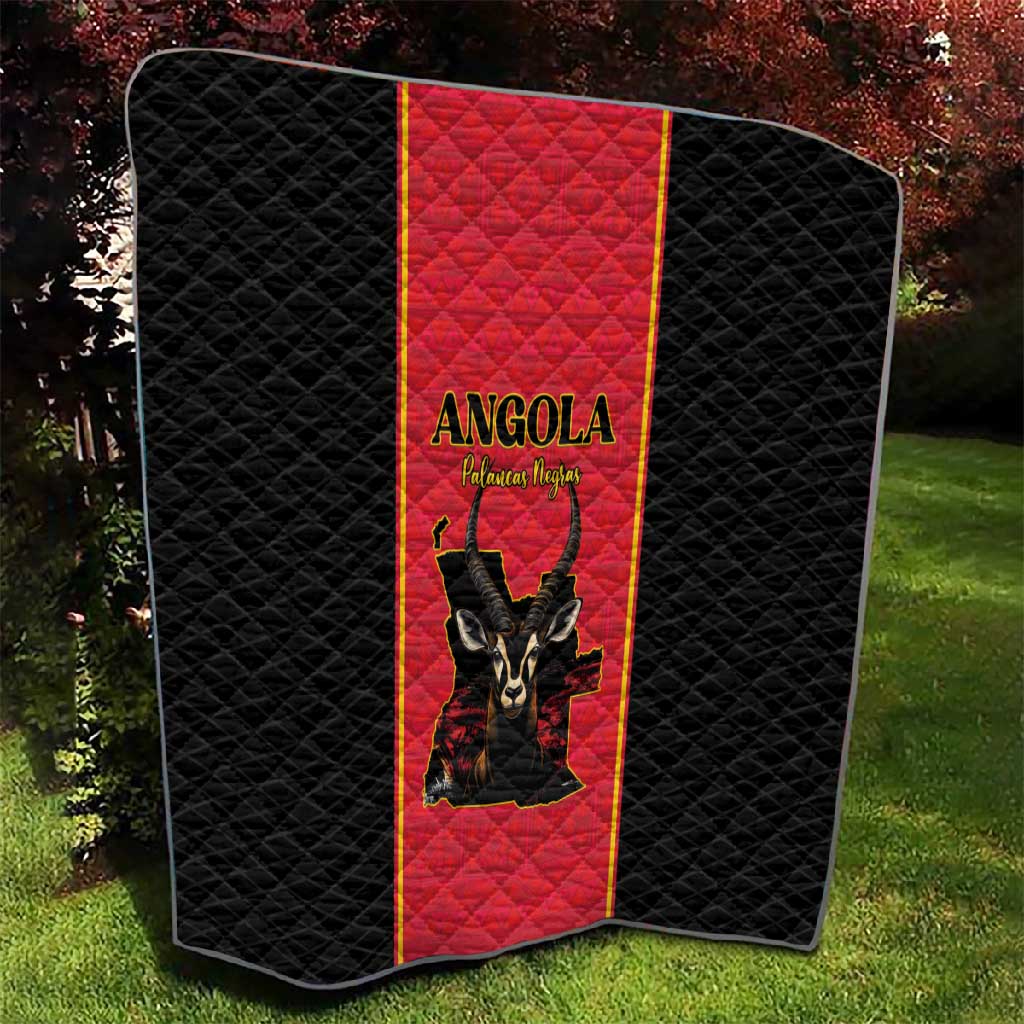 Angola Football Quilt Come On Palancas Negras - African Pride