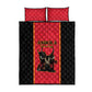 Angola Football Quilt Bed Set Come On Palancas Negras - African Pride