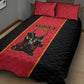 Angola Football Quilt Bed Set Come On Palancas Negras - African Pride