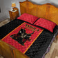Angola Football Quilt Bed Set Come On Palancas Negras - African Pride