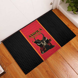 Angola Football Rubber Doormat Come On Palancas Negras - African Pride